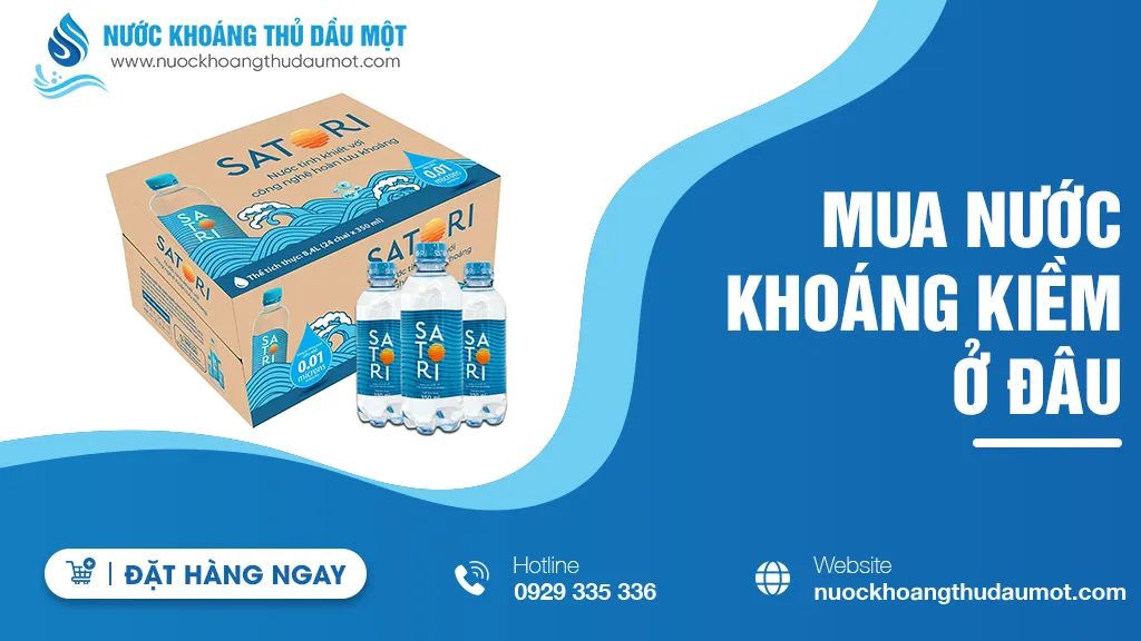 Mua nước khoáng kiềm ở đâu