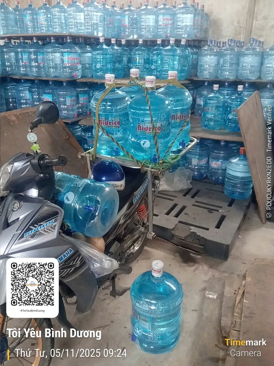 Nước uống tinh khiết bidrico
