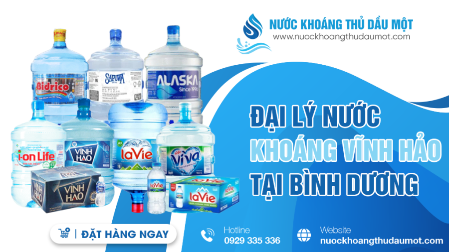Đại lý nước khoáng vĩnh hảo tại bình dương