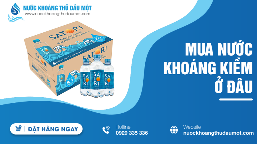 Mua nước khoáng kiềm ở đâu