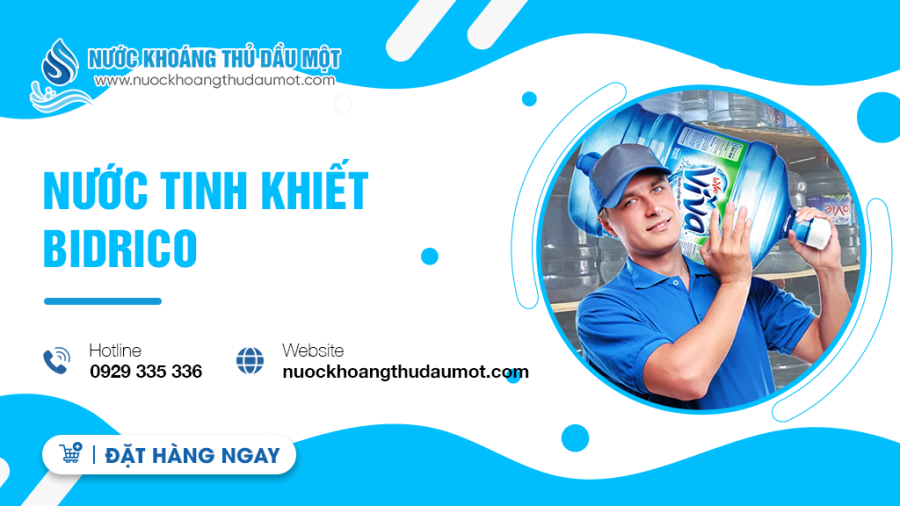 Nước tinh khiết bidrico