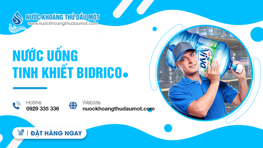 Nước uống tinh khiết bidrico