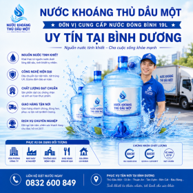 Nước Khoáng Thủ Dầu Một – Đơn Vị Cung Cấp Nước Đóng Bình 19L Uy Tín Tại Bình Dương