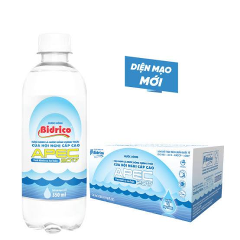 Nước uống Bidrico chai 350ml