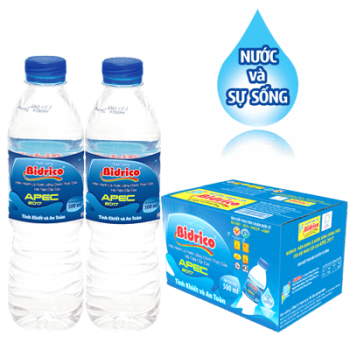 Nước uống Bidrico chai 500ml
