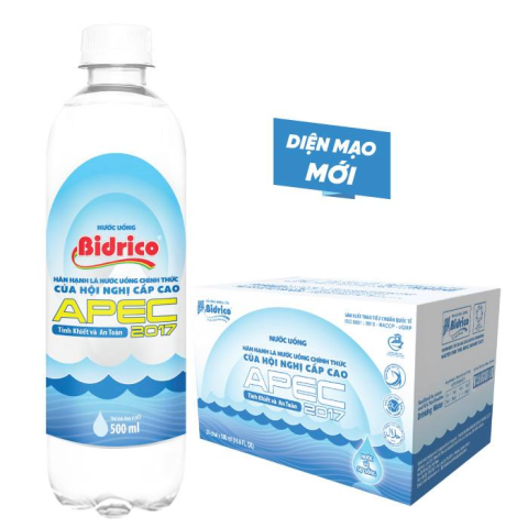 Nước uống Bidrico chai 500ml