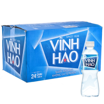 Thùng 24 chai nước khoáng Vĩnh Hảo 500ml